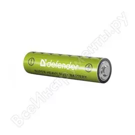 Солевая батарейка Defender R03-4F 56101
