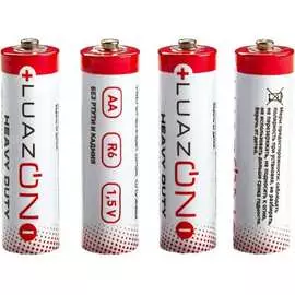 Солевая батарейка LUAZON Heavy Duty 1740935