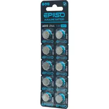 Солевая большая батарейка Epilso EPB-AG13-10BC