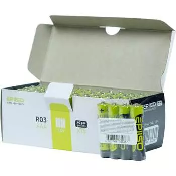 Солевой элемент питания Epilso EPB-R03-4S-60pc