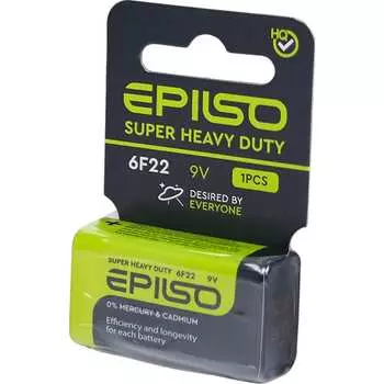 Солевые элементы питания Epilso 6f22 EPB-6F22-1SC