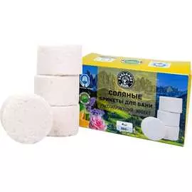 Соляные брикеты для бани Бацькина баня Расслабляющий эффект 23003
