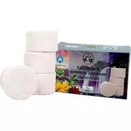 Соляные брикеты для бани Бацькина баня Тонизирующий 23004