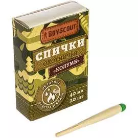 Спички BOYSCOUT Колумб 61032