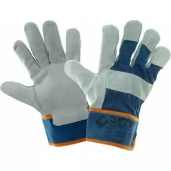 Спилковые комбинированные перчатки Диггер ВИ-пер61410