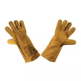 Спилковые краги Элит-Профи