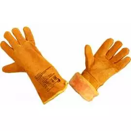 Спилковые краги Элит-Профи