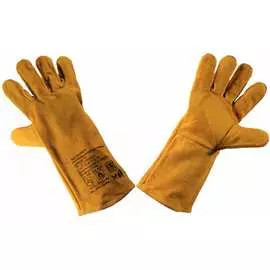 Спилковые краги Элит-Профи