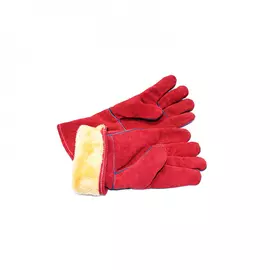 Утепленные спилковые краги Дока RX4006