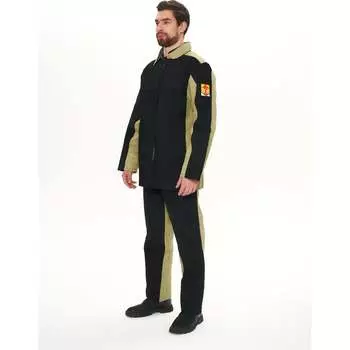 Спилковый костюм сварщика СПЕЦСНАБ 2.3 КСС54, рост 82