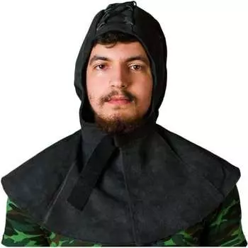 Спилковый утепленный подшлемник ООО Комус