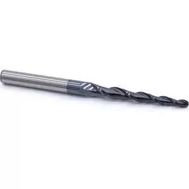 Спиральная двухзаходная конусная сферическая фреза DJTOL