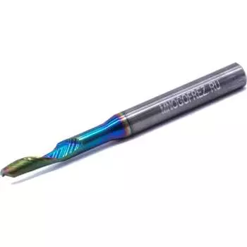 Спиральная однозаходная фреза по алюминию МНОГОФРЕЗ MF-AL8516 5526