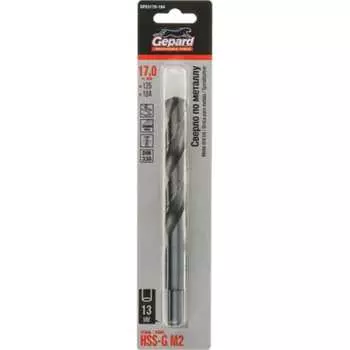 Спиральное сверло по металлу Gepard GP03170-184