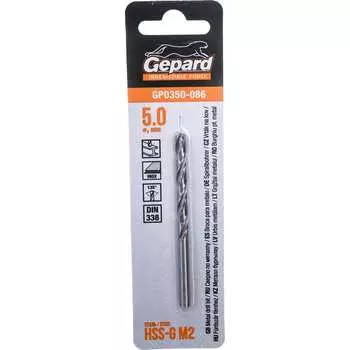 Спиральное сверло по металлу Gepard GP0350-086