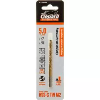 Спиральное сверло по металлу Gepard GP1350-086