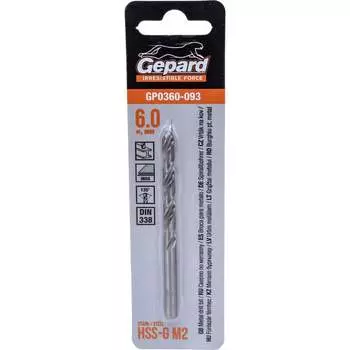 Спиральное сверло по металлу Gepard GP0360-093
