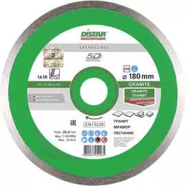 Сплошной алмазный диск по граниту DiStar