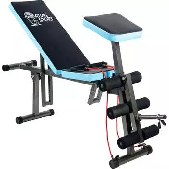 Спортивная скамья Atlas Sport AS-03 PRO, Blue 2071000352138