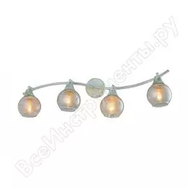 Спот rivoli 7013704 acate w4 белый с золотом е14 4х40w б0044761