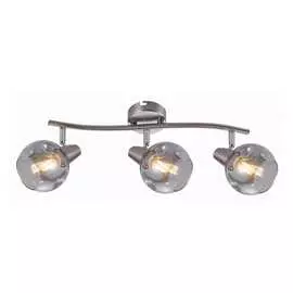 Спот rivoli nioba w3, сатин никель, 3хe14, 40w, 6/90 б0047104