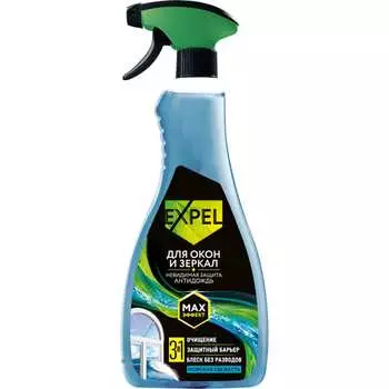 Спрей для мытья стекол и зеркал Expel морская свежесть TS00022