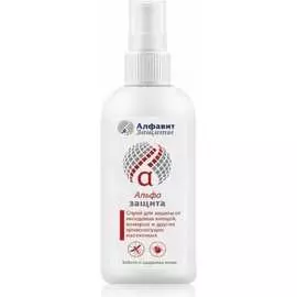 Спрей для защиты от укусов клещей комаров и других жалящих насекомых Алфавит Защиты 727