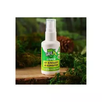 Спрей от клещей и комаров Safex 4066433