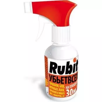 Спрей от летающих и ползающих вредителей RUBIT Убьет всех 74838