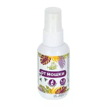Спрей от мошки и комаров HELP 80544