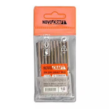 Среднее сверло по металлу NOVOCRAFT C338038