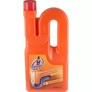 Средство для чистки канализационных труб Mister Dez PROFESSIONAL с дезинфицирующим эффектом, 1 л 1060