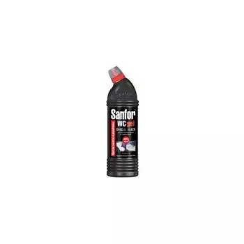 Средство для чистки сантехники SANFOR WC gel Special Black 1896601978