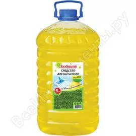 Средство для мытья пола ЛЮБАША Лимон 604792