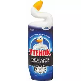 Средство для сантехники уборки туалета ТУАЛЕТНЫЙ УТЕНОК Супер Сила "Видимый Эффект" 865020