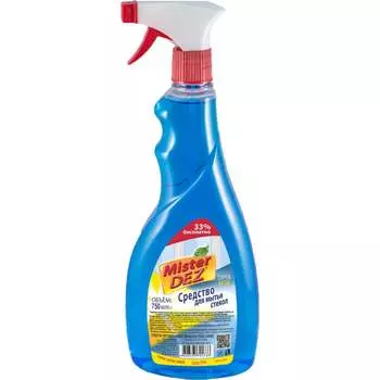 Средство для стекол и зеркал Mister Dez 72