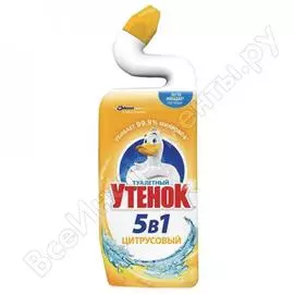 Средство для уборки туалета ТУАЛЕТНЫЙ УТЕНОК Цитрусовый 865026