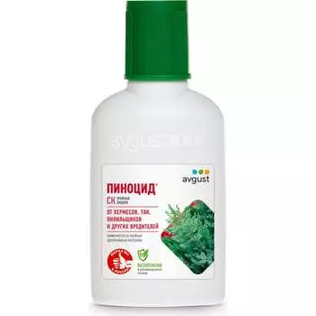 Средство от вредителей на хвойных растениях Август