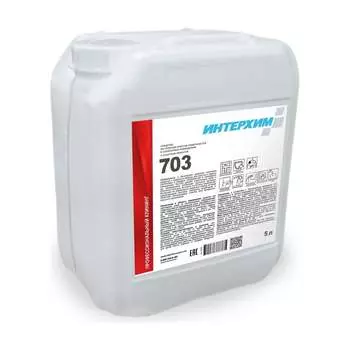 Средство регулярной очистки поверхностей в санитарных помещениях ИНТЕРХИМ с защитным эффектом, 5 л ih70350
