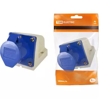 Стационарная розетка TDM ELECTRIC 113 SQ0602-0001