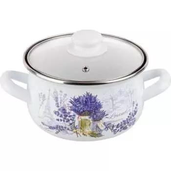 Стальная эмалированная кастрюля PERFECTO LINEA