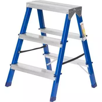 Стальная двухсторонняя стремянка РемоКолор 63-0-123