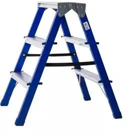 Стальная двухсторонняя стремянка STAIRS CS203