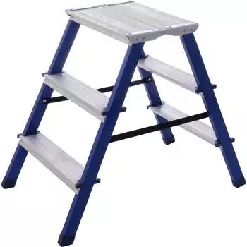 Стальная двухсторонняя стремянка STAIRS CMP203