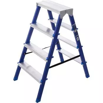 Стальная двухсторонняя стремянка STAIRS CST204