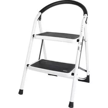 Стальная двухступенчатая стремянка DELI dl509012 123213