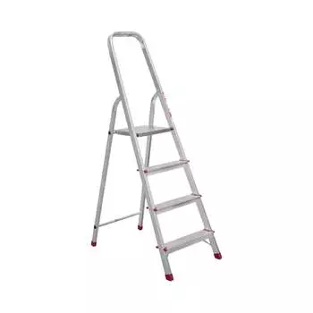 Стальная оцинкованная стремянка Алюмет ZZ 404