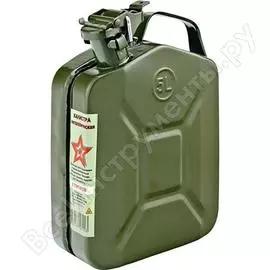 Стальная окрашенная канистра Звезда