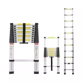 Стальная телескопическая лестница Алюмет ST 3.2