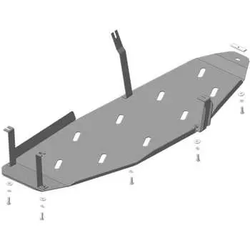 Стальная защита Б, Mitsubishi Pajero с 2006- ООО Трио Сервис